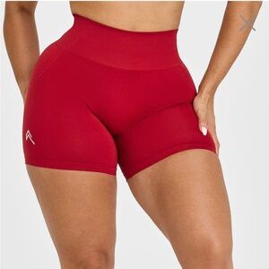 EFFORTLESS SEAMLESS SHORTS WITH WHITE LOGO